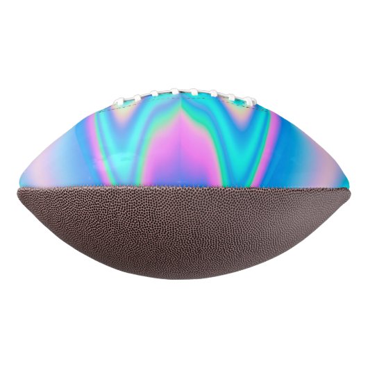 Custom Footballs Holographic Girly Unicorn (Gedreht 90)
