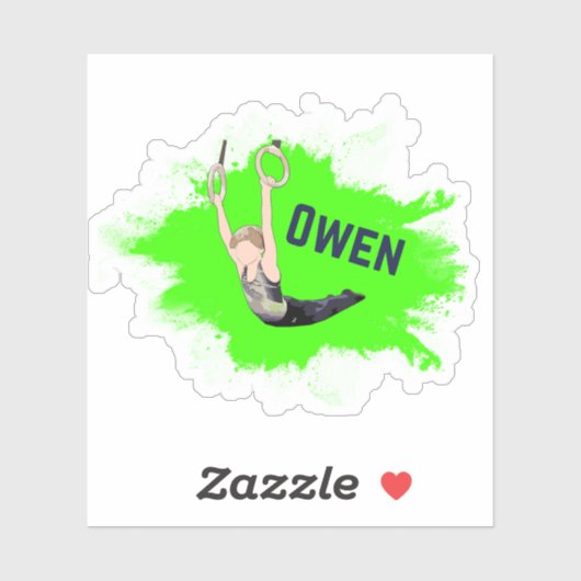 Custom for Emily Richter - Owen Aufkleber (Blatt)