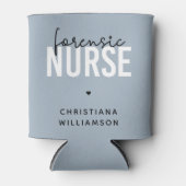 Custom Forensic Nurse | Geschenke für Kriminaltech Dosenkühler (Vorderseite)