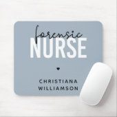 Custom Forensic Nurse | Geschenke für Kriminaltech Mousepad (Mit Mouse)