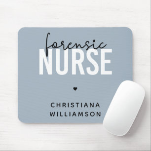 Custom Forensic Nurse   Geschenke für Kriminaltech Mousepad