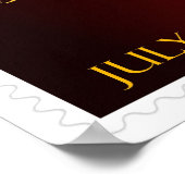 Custom Forever Poster für Hochzeiten (Ecke)