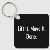 Custom Forklift Driver Keychain Gift Schlüsselanhänger (Vorderseite)