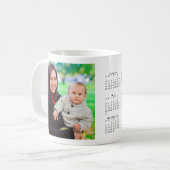 Custom Foto 2026 Kalender Kaffee Tasse (Vorderseite Links)