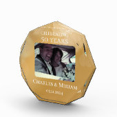 Custom Foto 50. Goldenes Jubiläum Keepake Geschenk (Rechts)