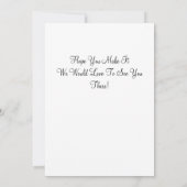 CUSTOM FOTO ABSCHLUSS 2024 EINLADUNG (Rückseite)