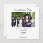 CUSTOM FOTO ABSCHLUSS 2024 SAVE THE DATE (Vorne/Hinten)