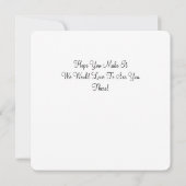 CUSTOM FOTO ABSCHLUSS 2024 SAVE THE DATE (Rückseite)