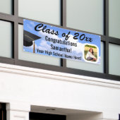 Custom Foto Abschluss Outdoor Sky Yard Banner (Äußeres Gebäude)