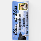 Custom Foto Abschluss Outdoor Sky Yard Banner (Vertikal)