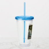 Custom Foto Acrylic Drink Tumbler Acryltrinkbecher (Rechts)