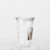 Custom Foto Acrylic Tumbler Acryltrinkbecher (Rechts)