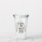 Custom Foto Acrylic Tumbler Acryltrinkbecher (Rückseite)
