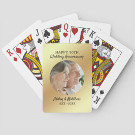 Custom Foto Anniversary Bicycle Playing Cards Spielkarten