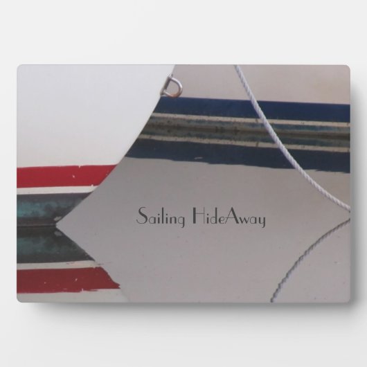 Custom Foto Art Plaque w Easel Fotoplatte (Vorderseite)