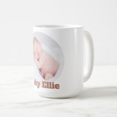 Custom Foto Baby Ellie Kaffeetasse (VorderseiteRechts)