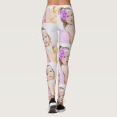 Custom Foto Baby Girl Leggings (Rückseite)