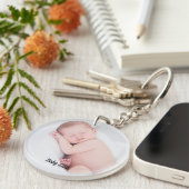 Custom Foto Baby Schlüsselanhänger (Vorderseite rechts)