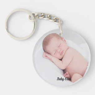 Custom Foto Baby Schlüsselanhänger