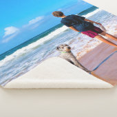 Custom Foto Baby Sherpa Blanken Ihr eigenes Design Sherpadecke (3/4)