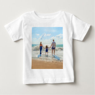 Custom Foto Baby T - Shirt Ihr Lieblings-Foto-Gesc