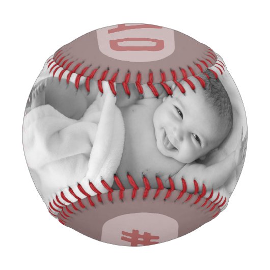 Custom Foto Baseball (Vorderseite)