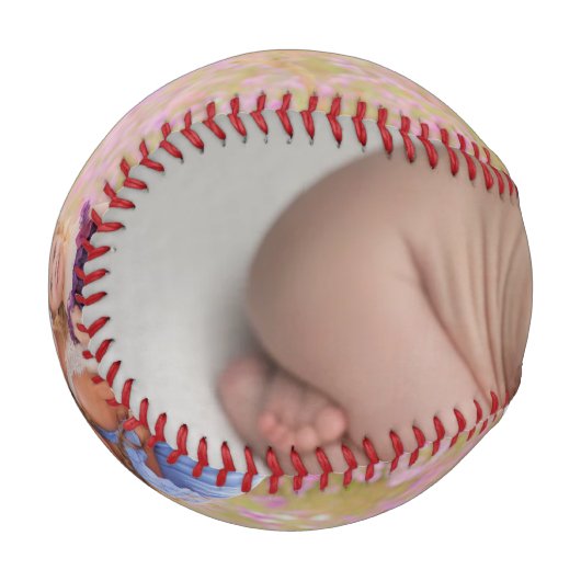 Custom Foto Baseball (Vorderseite Links)