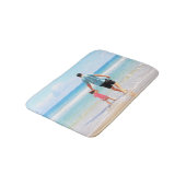 Custom Foto Bath Mat Ihre Fotos Geschenk Badematte (Schrägansicht)
