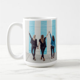 Custom Foto Best Friends Bestie Squad Kaffeetasse