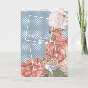 Custom Foto Best Friends Zitat Frühling Rosa Blüte Karte