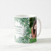 Custom Foto Best Mama Christmas Kaffeetasse (VorderseiteRechts)