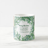 Custom Foto Best Mama Christmas Kaffeetasse (Mittel)