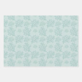 Custom Foto Best Opa Ever Sea Life Nautic Geschenkpapier Set (Vorderseite 2)