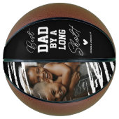 Custom Foto Best Vater Vathage Day Basketball (Vorderseite)