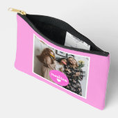 Custom Foto beste Freunde rosa niedliche Beutel Be (Offen)