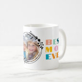 Custom Foto Beste Mutter je Tag Mütter Kaffeetasse (VorderseiteRechts)