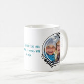 Custom Foto Beste Mutter je Tag Mütter Kaffeetasse (VorderseiteRechts)