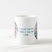 Custom Foto Beste Mutter je Tag Mütter Kaffeetasse (Mittel)