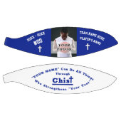 Custom Foto Bible Verse Basketball, Personalisiert Basketball (Panele)