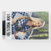 Custom Foto Birthday Banner (Horizontal)