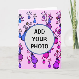 Custom Foto, Birthday card, Custom Card Karte
