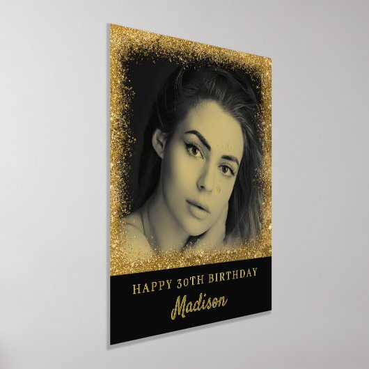 Custom Foto Birthday Foliendrucke (Ablage )