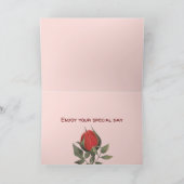 Custom Foto Birthday Karte (Innenseite)