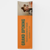 Custom Foto Business Grand Opening Marketing Banner (Vertikal)