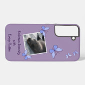 Custom Foto Butterfly Flutter Samsung Galaxy Hülle (Rückseite (Horizontal))