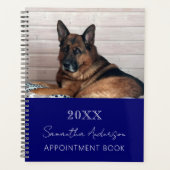 Custom Foto Cat pet marvy blue 2026 Planer (Vorderseite)