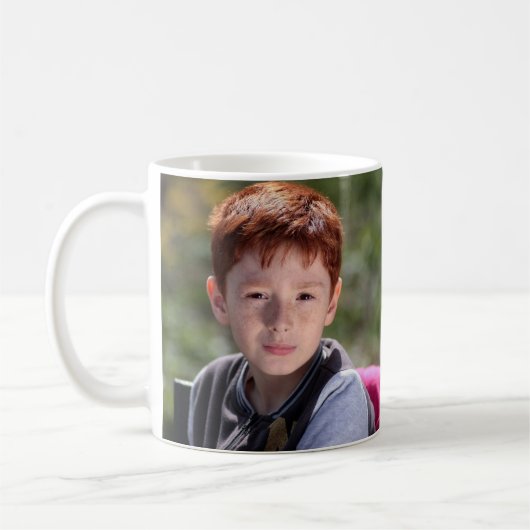 Custom Foto Coffee Tasse (Links)