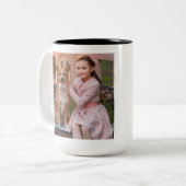 Custom Foto Coffee Tasse - Geschenk für Freunde, F (Vorderseite Links)