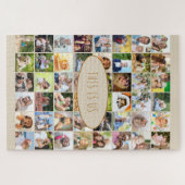 Custom Foto Collage 40 Bilder Dies ist unser Zitat Puzzle (Horizontal)