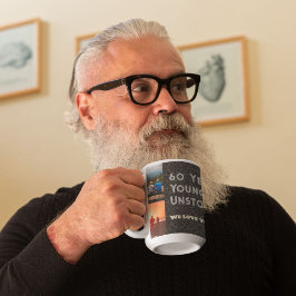 Custom Foto Collage 60. Geburtstag Geschenke für M Tasse